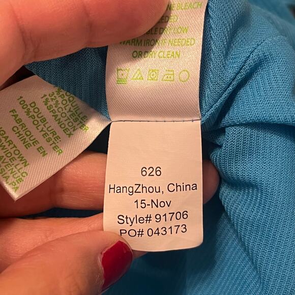 Lilly Pulitzer Charlena Shift Dress Ariel Blue - Picture 10 of 11